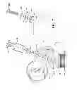 Fig. 06 - Vertically adjustable caster wheel apparatus