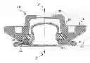 Fig. 01 - Female component of a press stud, a method for the manufacture thereof, and a press stud including this female component