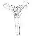 Fig. 01 - Method and system for replacing a single wind turbine blade