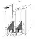 Fig. 01 - Triple pane window spacer having a sunken intermediate pane