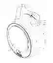 Fig. 01 - Wall-mounted drum-type washing machine