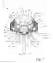 Fig. 06 - Manually driven electronic deadbolt assembly with free-spinning bezel