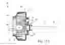 Fig. 18 - Manually driven electronic deadbolt assembly with free-spinning bezel