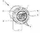 Fig. 01 - Housing arrangement for a flow meter