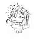 Fig. 04 - Device for preparing a liquid beverage from a cartridge