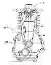 Fig. 01 - Timing belt pulley mounting and geometry for use in internal combustion engines