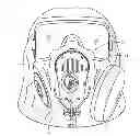 Fig. 01 - Respirator-Attachable Lamp Unit