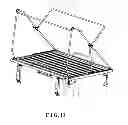 Fig. 12 - Foldable tent frame