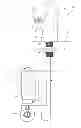 Fig. 01 - AUTOMATIC FAUCET AND WATER DISCHARGING DEVICE