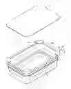 Fig. 01 - Foldable food container