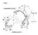 Fig. 07 - Head protection device and guiding bracket