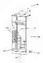 Fig. 01 - Portable Modular Closet Insert And Method Of Using The Same