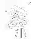 Fig. 01 - Balanced equatorial mount technique for telescope