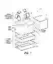 Fig. 02 - Printer architecture enabling narrow or wide front facing orientation