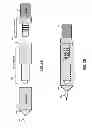 Fig. 03 - Handpiece assembly for laser treatment device