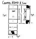 Fig. 09 - HDMI, VGA, Component, & Coax recessed receptacles