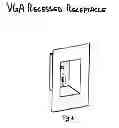 Fig. 34 - HDMI, VGA, Component, & Coax recessed receptacles