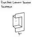 Fig. 46 - HDMI, VGA, Component, & Coax recessed receptacles