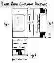 Fig. 47 - HDMI, VGA, Component, & Coax recessed receptacles