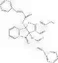Fig. 40 - Indanone derivatives, pharmaceutically acceptable salts or optical isomers thereof, preparation method for same, and pharmaceutical compositions containing same as active ingredient for preventing or treating viral diseases