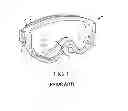 Fig. 02 - Goggle with adjustable nose area