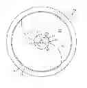 Fig. 01 - Wake surf pool with central rotating foils