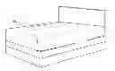 Fig. 01 - Adjustable height bed side guard device