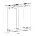 Fig. 04 - Shower door assembly