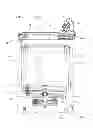 Fig. 03 - Lid hinge having piston and cam members for a laundry treatment machine