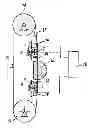 Fig. 01 - GLIDING PART TO BE FASTENED TO A FRAME OF A SAWING DEVICE
