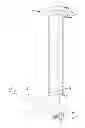 Fig. 04 - Height adjustable feeding trough