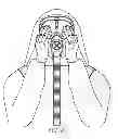 Fig. 09 - Method of donning and testing abrasive blast respirator