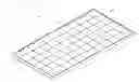 Fig. 01 - Bifacial solar cell module with backside reflector