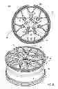 Fig. 02 - Reduced weight wheel configured for use with valve stem and or tire sensor