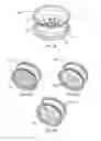 Fig. 18 - SAND PRINTED MOLD PACKAGE FOR CASTING A WHEEL ASSEMBLY HAVING DIRECTIONAL SOLIDIFICATION FEATURES