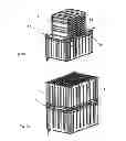 Fig. 08 - Device for orienting a stack of containers