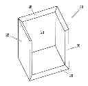 Fig. 01 - Packaging having a surrounding heat barrier