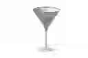 Fig. 01 - Modular martini glass with sublimation chamber