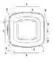 Fig. 08 - Container having a pre-curved lid