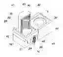 Fig. 01 - ROTATABLE PROBE COVER DISPENSER FOR EAR THERMOMETER