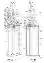 Fig. 12 - Dispensing assembly and method using snap engagement of a mixer and a cartridge