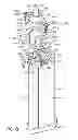 Fig. 14 - Dispensing assembly and method using snap engagement of a mixer and a cartridge