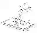 Fig. 01 - Wireless IC device component and wireless IC device