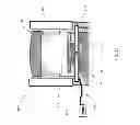 Fig. 12 - Optical sensing element arrangement with integral package