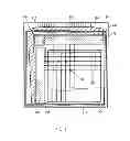 Fig. 17 - Semiconductor device having a gate insulting film with thick portions aligned with a tapered gate electrode