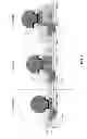 Fig. 06 - Compensating for warpage of a flip chip package by varying heights of a redistribution layer on an integrated circuit chip
