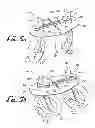 Fig. 06 - FRONT WHEEL ASSEMBLY FOR CHILD SUPPORT DEVICE