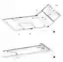 Fig. 01 - System for securing a truck bed cover