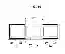 Fig. 13 - Display device utilizing a flexible substrate configured to be folded
