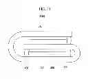 Fig. 14 - Display device utilizing a flexible substrate configured to be folded
